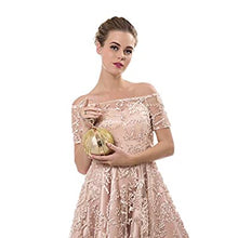 Load image into Gallery viewer, women&#39;s ball shape crystal evening clutch purse wedding party handbags
