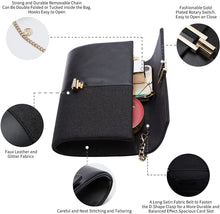 Load image into Gallery viewer, two-tone glitter clutch purse for women evening bag designer
