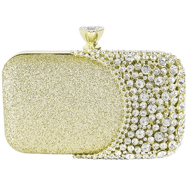 womens luxury sparkly rhinestone sequin glitter bag clutch evening handbag shoulder bags purse for wedding bridal party prom