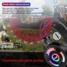Load image into Gallery viewer, ipega pg-r008 wired gaming headphone 50mm speaker 3.5mm audio &amp; usb plugs with mic headset for pc console gaming
