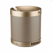 Load image into Gallery viewer, portable mini wireless bluetooth speaker player metal phone mount base
