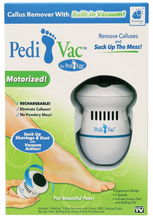 Load image into Gallery viewer, pedi vac 13431-6 as seen on tv foot file, white
