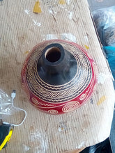 Load image into Gallery viewer, a medium sized kenyan engraved gourd calabash
