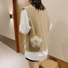Load image into Gallery viewer, football rhinestone clutch purses evening bag
