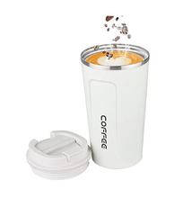 Load image into Gallery viewer, Portable Stainless Steel Thermal Coffee Mug 500ml

