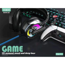 Load image into Gallery viewer, moxom mx-ep26 gm gaming headset 3d surround sound and deep bass
