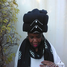 Load image into Gallery viewer, handmade african zulu xhosa head doek
