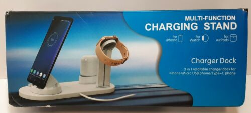  3in1 rotatable multi-function charging stand