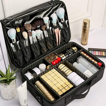 Load image into Gallery viewer, Professional Multi-Function Shockproof Makeup Storage Cosmetic Bag
