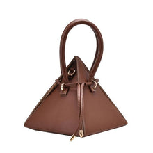 Load image into Gallery viewer, pyramid designer crossbody shoulder handbag for ladies
