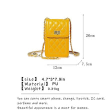 Load image into Gallery viewer, Crossbody Cell Phone Faux Leather Purse Mini Messenger Shoulder Bag
