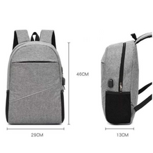 Load image into Gallery viewer, laptop anti-theft lock usb charging port backpack men women
