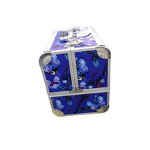 Load image into Gallery viewer, Large Blue Professional Aluminium Make-Up Cosmetic Case

