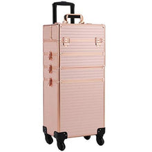 Load image into Gallery viewer, 4 in 1 professional makeup trolley case for artists
